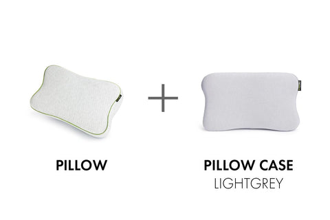BLACKROLL® PILLOW/CASE LIGHTGREY SET